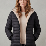 Ellavue – Sherpa lined comfort – Hooded puffer jacket