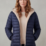 Ellavue – Sherpa lined comfort – Hooded puffer jacket