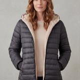 Ellavue – Sherpa lined comfort – Hooded puffer jacket