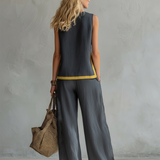 Leila™ - Linen Two Piece Set