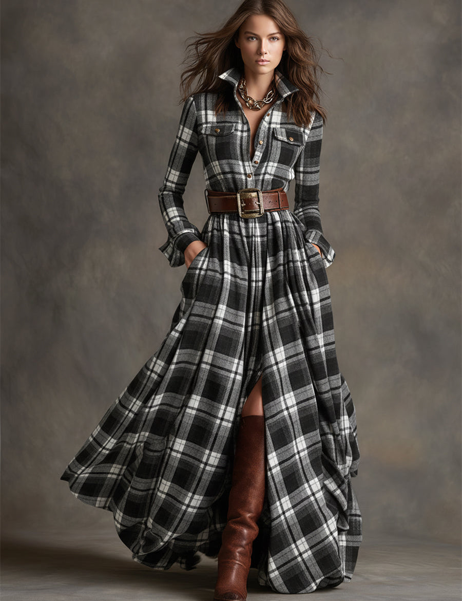 Louisa | Classic Refined Button-Up Dress