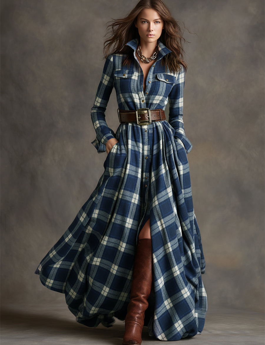 Louisa | Classic Refined Button-Up Dress
