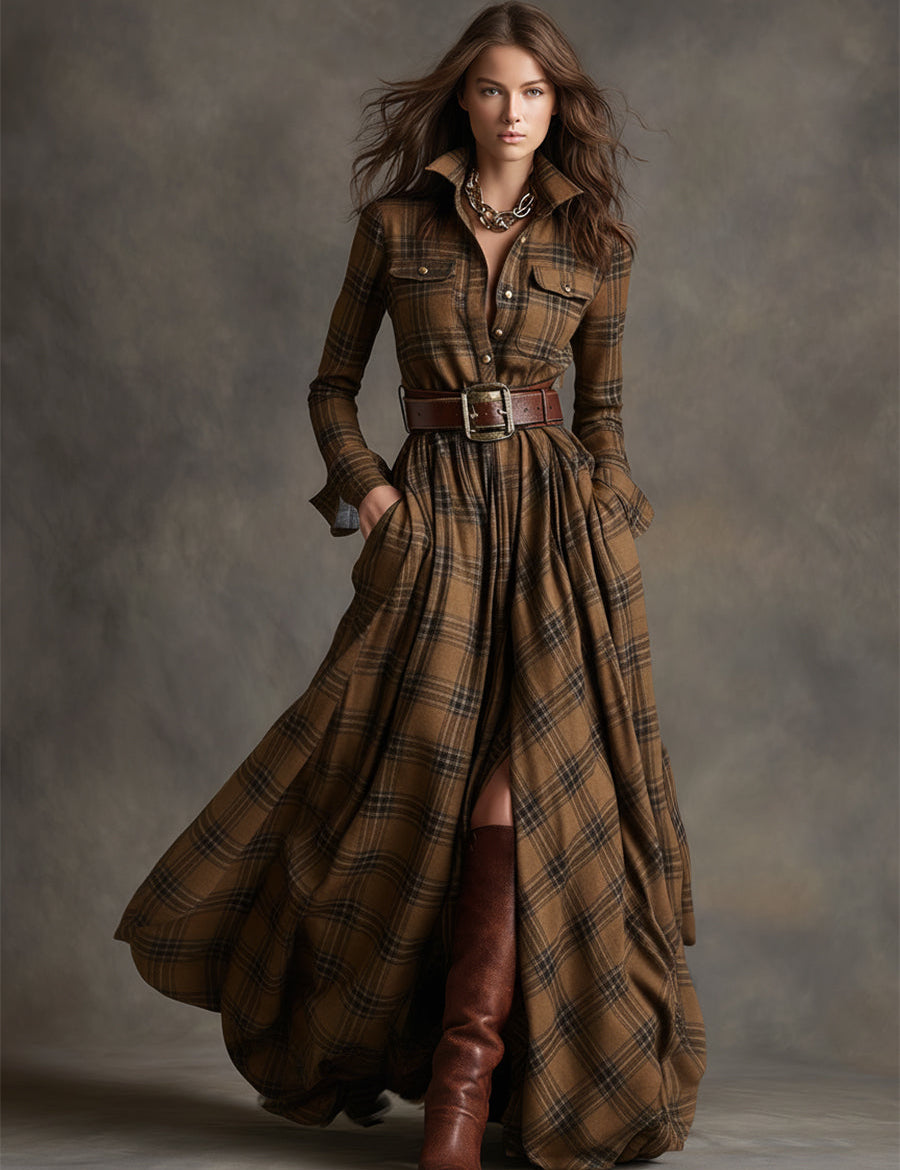 Louisa | Classic Refined Button-Up Dress