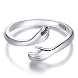 Hug Hands Ring | Minimalist Ring