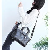 Frances - Classic Heritage Leather Shoulder Bag