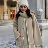 ZYRA | FRINGED SCARF JACKET