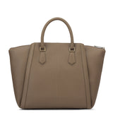 Élégance Paris - Classic Wax Leather Satchel Bag