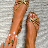 GOLDEN SANDALS