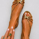 GOLDEN SANDALS