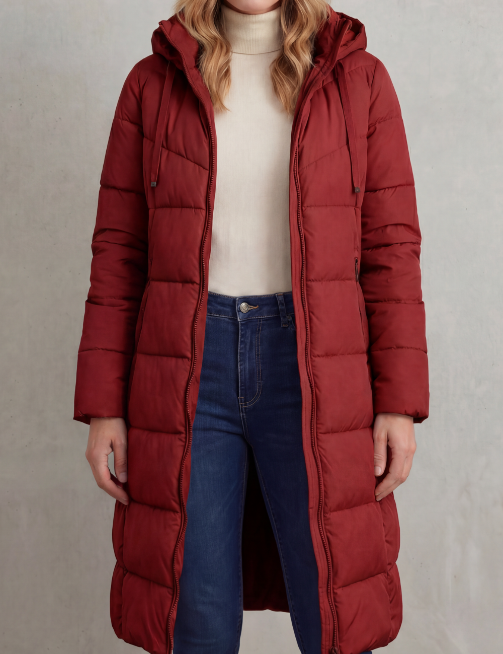 Langley – Warm Women’s Longline Puffer Jacket