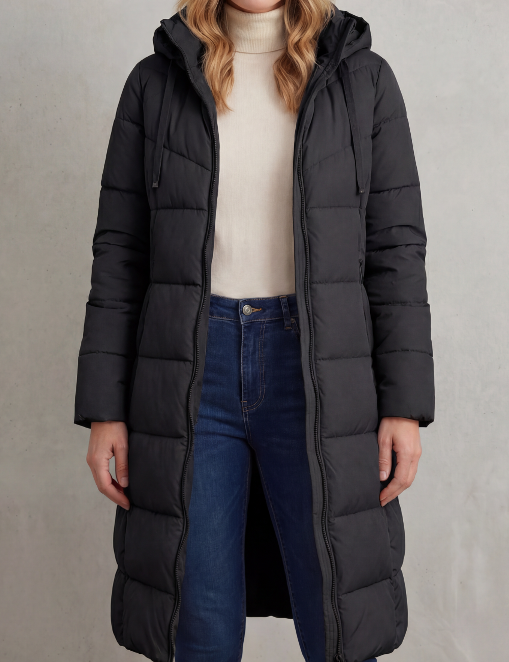 Langley – Warm Women’s Longline Puffer Jacket