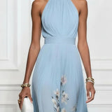 Eliana - Elegant Floral Maxi Dress