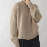 ISABOLL | CASHMERE HIGH-NECK SWEATER