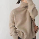 ISABOLL | CASHMERE HIGH-NECK SWEATER