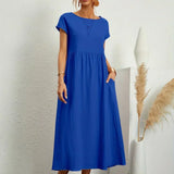 Gabrielle™ — Flowing Midi Dress with Timeless Elegance
