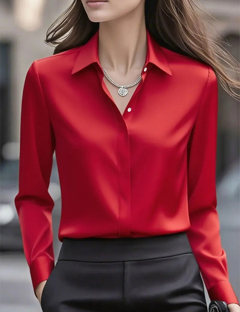 Luna | Women's Elegant Silk Blouse Timeless
