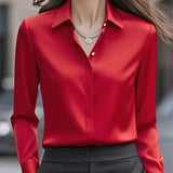 Luna | Women's Elegant Silk Blouse Timeless