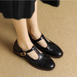 YSOLENNE | ELEGANT T-BAR MARY JANES