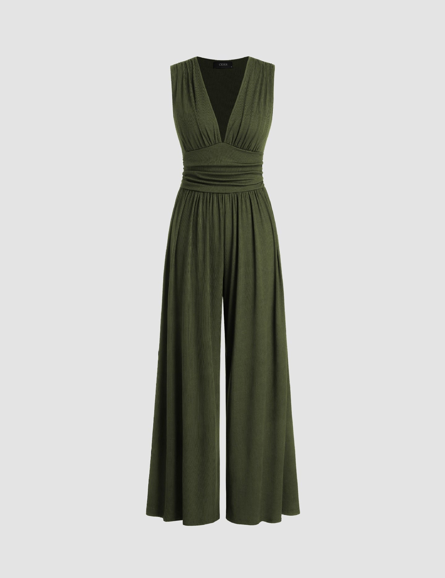 CHARITY – Chic Sleeveless Wide-Leg Jumpsuit