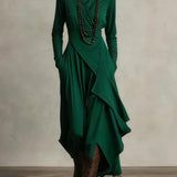 Lunori™ | Natalia Knit Maxi Dress