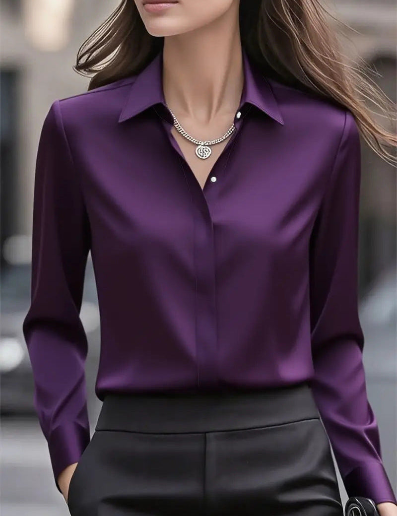 Luna | Women's Elegant Silk Blouse Timeless