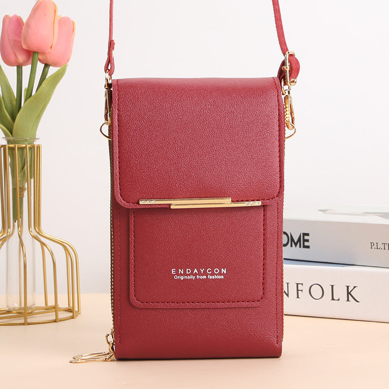 ELIZA™ - Women’s Touch Screen Mobile Phone Messenger Bag