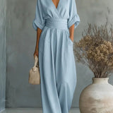 Sofia | Effortless V-Neck Jumpsuit