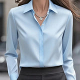 Luna | Women's Elegant Silk Blouse Timeless
