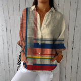 Viviana | Artistic Block Print Blouse