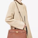 Amélisse - Stylish Midi Leather Handbag