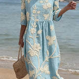 Kerry | Embroidered Vintage Dress