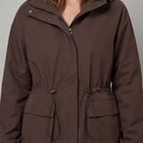 Ravelle – Utility style – Drawstring waterproof jacket