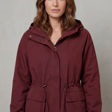 Ravelle – Utility style – Drawstring waterproof jacket