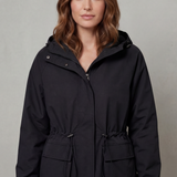 Ravelle – Utility style – Drawstring waterproof jacket