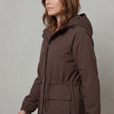Ravelle – Utility style – Drawstring waterproof jacket