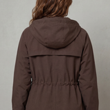 Ravelle – Utility style – Drawstring waterproof jacket
