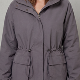 Ravelle – Utility style – Drawstring waterproof jacket