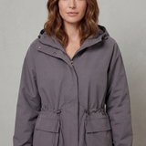Ravelle – Utility style – Drawstring waterproof jacket