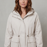 Ravelle – Utility style – Drawstring waterproof jacket