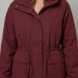 Ravelle – Utility style – Drawstring waterproof jacket