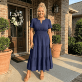 Sarah Casual Maxi Dress