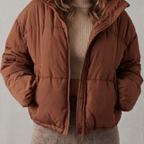 Savillonne – Quilted comfort – Cropped puffer jacket