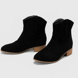 SUEDELLEA™ | WESTERN SUEDE BOOTS