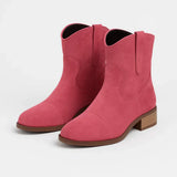 SUEDELLEA™ | WESTERN SUEDE BOOTS