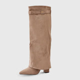 SUEDORA™ | HIGH SUEDE BOOTS