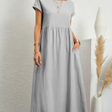 Gabrielle™ — Flowing Midi Dress with Timeless Elegance