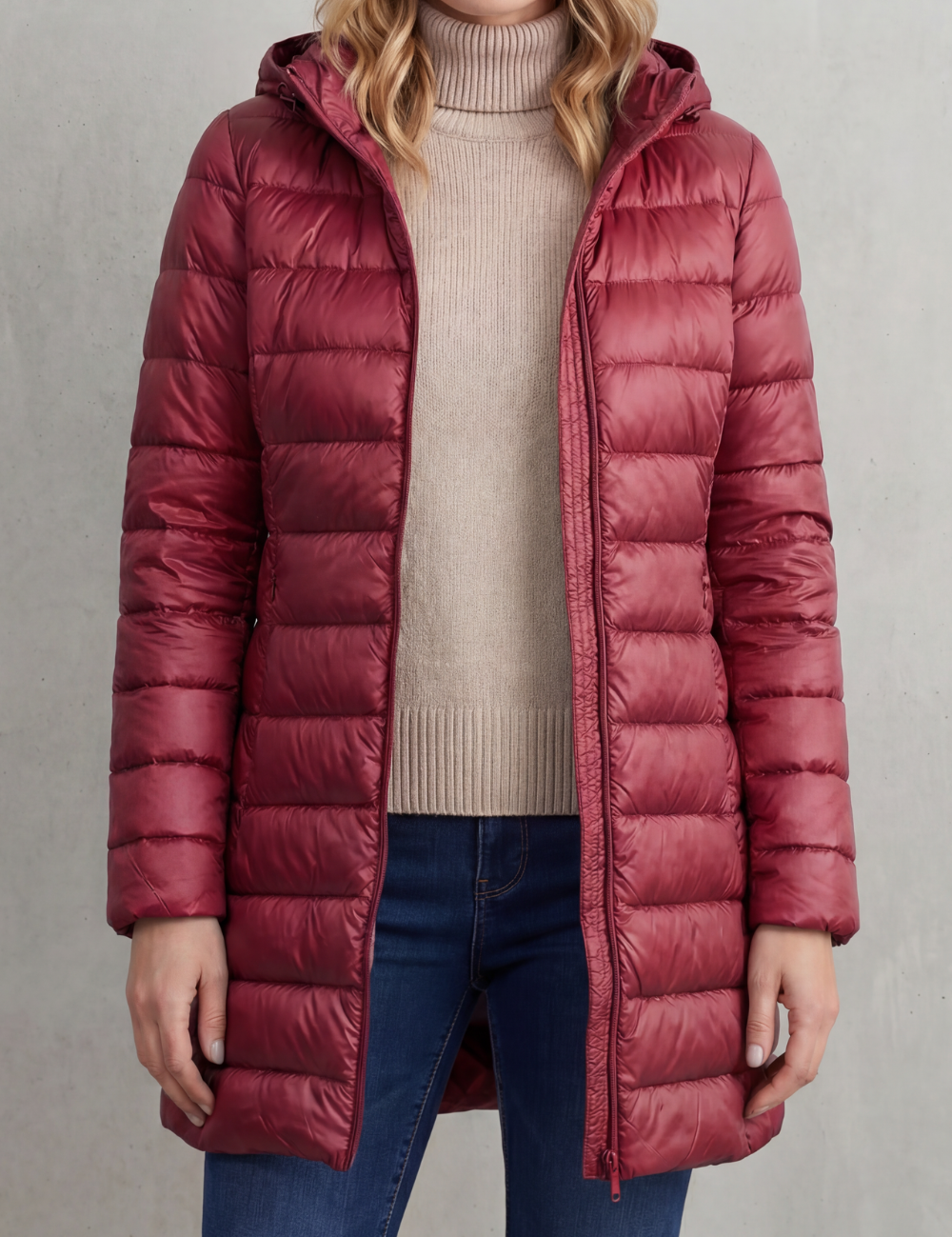 Serelune – Featherlight warmth – Hooded down jacket