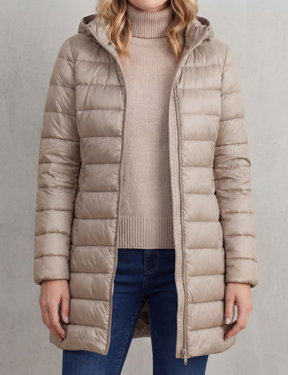 Serelune – Featherlight warmth – Hooded down jacket