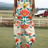 Honey Bloom Dungarees