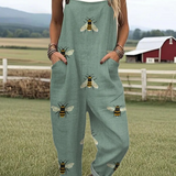 Garden Whimsy Dungarees
